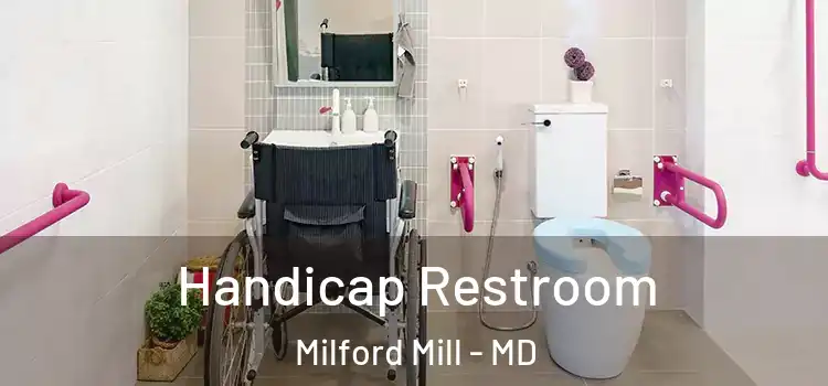 Handicap Restroom Milford Mill - MD